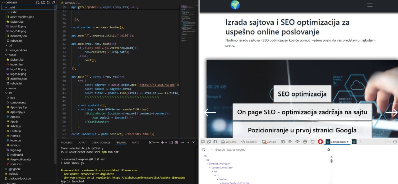 Agencija za web razvoj <br>Izrada profesionalnih sajtova i SEO optimizacija